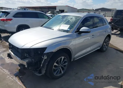 2021 Audi Q5 Premium 45 Tfsi Quattro S Tronic z USA, uszkodzony, nr VIN WA1AABFY2M2091996